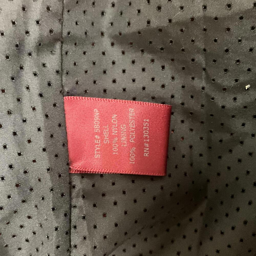No Brand Women's Size 2XL XXL Orange Black Parka Style Anorak Jacket Coat Lined - Picture 13 of 14